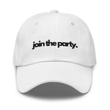 Join the Party Hat White