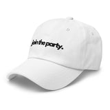 Join the Party Hat White